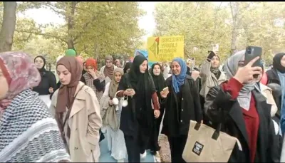 Malatya’da Filistin’e Destek Yürüyüşü: Malatya'dan Gazze'ye Direnişe Bin Selam