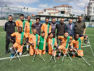 Malatya Belediye Ampute'den Bir Galibiyet Daha